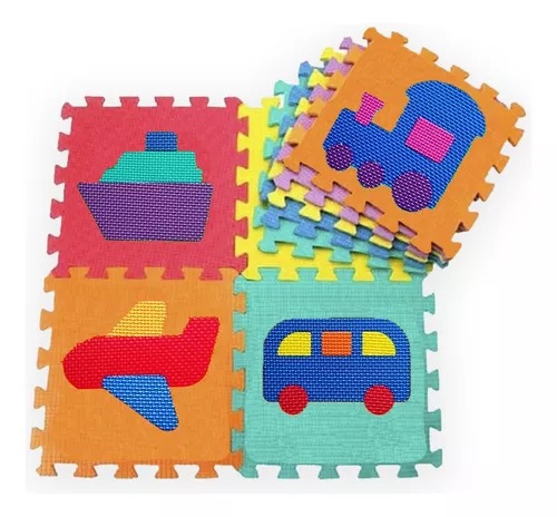 Miniatura 2 de Tapete diseño rompecabezas para bebe 10